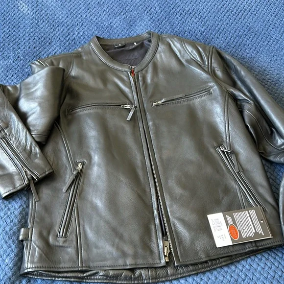 First classic leather jacket NWT - Picture 11 of 14